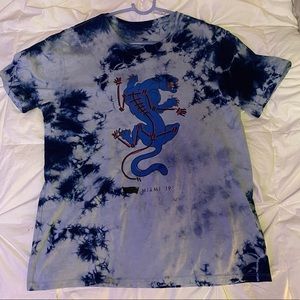 LEVI’s Miami Art Basel Tie dye  Puma T-shirt